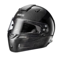 Thumbnail for Sparco Sky RF-7W Carbon Fiber Helmet BLACK LINER SIDE PROFILE IMAGE