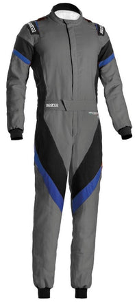Thumbnail for Sparco Victory 2023 Fire Suit FIA 8856-2018 Grey / Blue Image