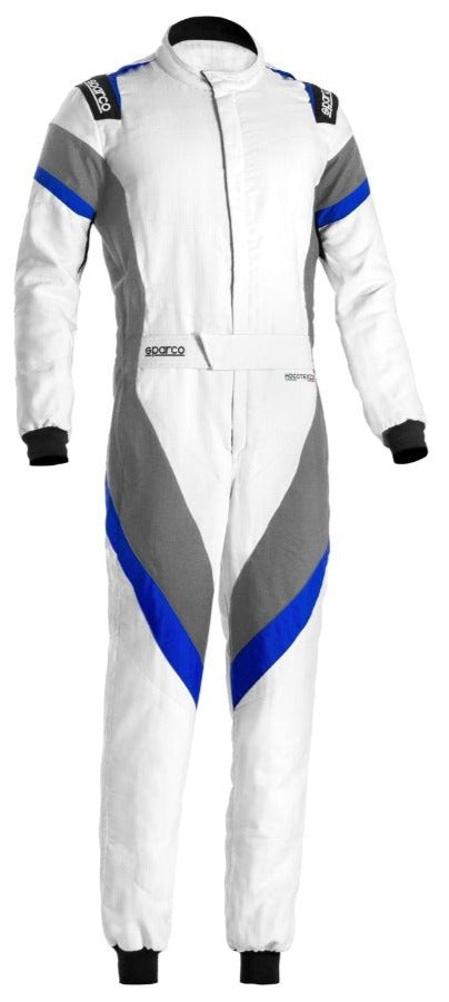 Sparco Victory Fire Suit 8856-2000 White / Blue Front Image
