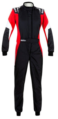 Thumbnail for Sparco Competition Lady Fire Suit black / Red Front Image