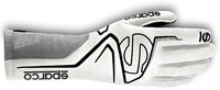 Thumbnail for Sparco Lap Nomex Gloves White / Black image