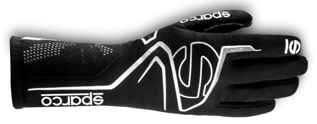 Sparco Lap Nomex Gloves Black / White Image