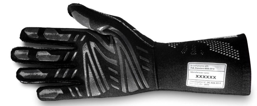 Sparco Lap Nomex Gloves Black / WHite Palm image