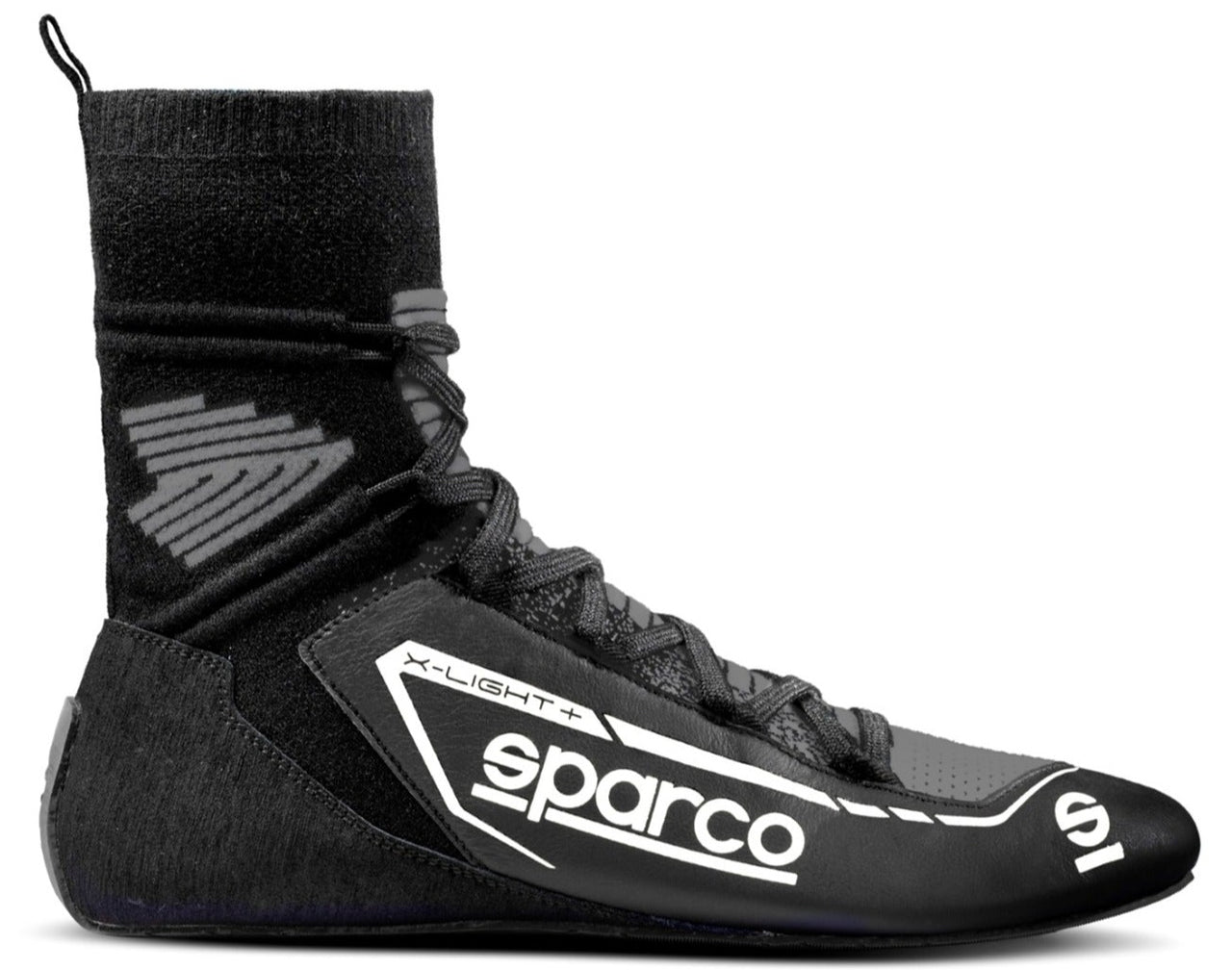 Sparco X-Light+ Racing Shoes Black / White Image