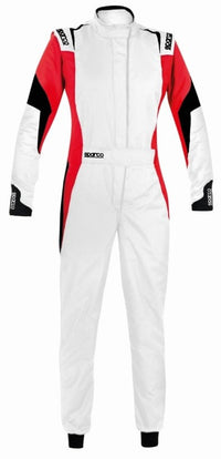 Thumbnail for Sparco Competition Lady Fire Suit White / Red Image