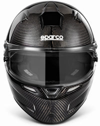 Thumbnail for Sparco Sky RF-7W Carbon Fiber Helmet FRONT BLACK LINER IMAGE