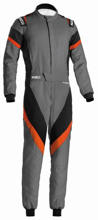 Thumbnail for Sparco Victory Fire Suit 8856-2000 Grey / Orange Front Image