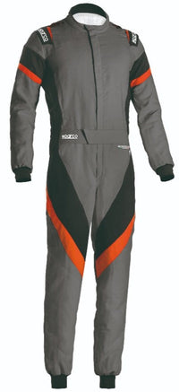 Thumbnail for Sparco Victory 2.0 Race Suit FIA 8856-2018 Grey / Black Front Image