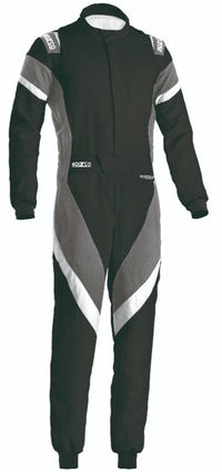 Thumbnail for Sparco Victory 2.0 Race Suit FIA 8856-2018 Black / Grey Front Image