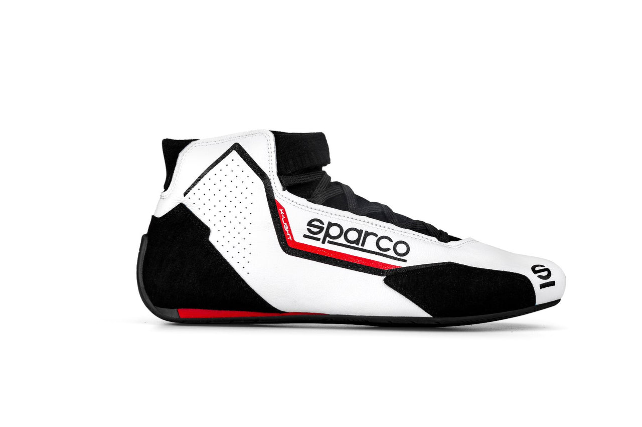 Sparco X-Light Racing Shoes White / Black Image
