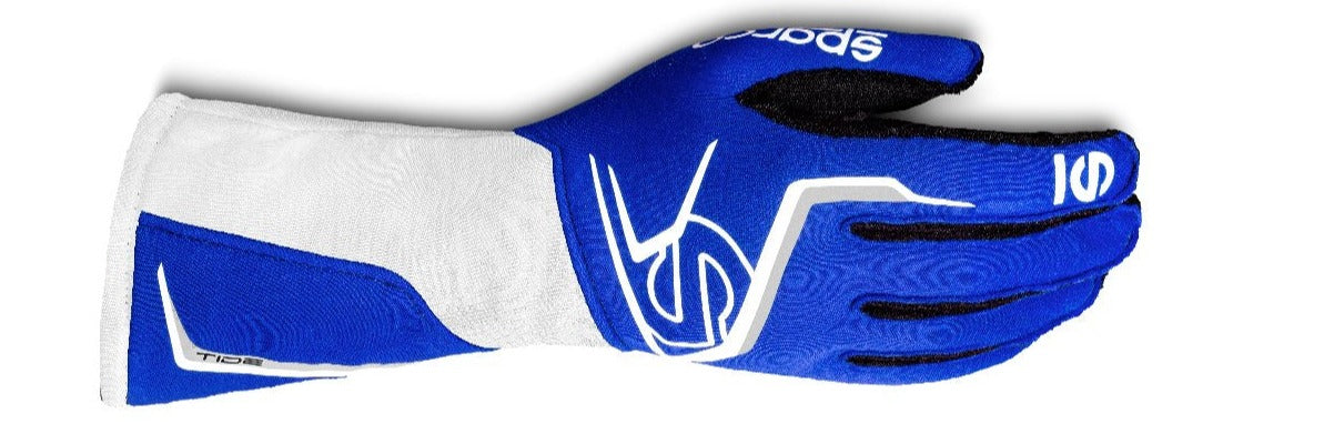 Sparco Tide Nomex Gloves - Blue 001356AZBI Front Image