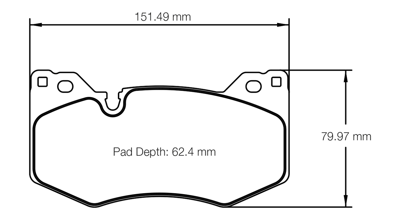 Pagid Racing Brake Pads No. 8278