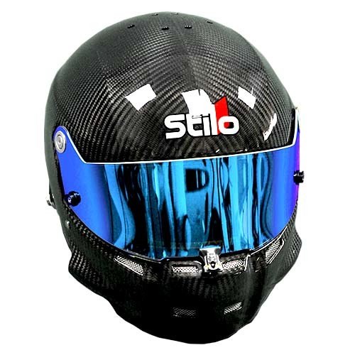 Stilo ST5.1 GT Carbon Fiber Helmet Front Profile blue visor shipping today from our huge Stilo inventory