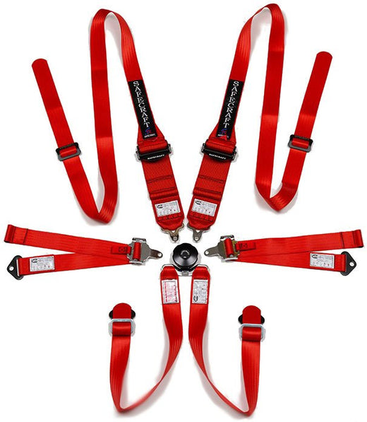 Six-Point Racing Harnesses | FIA & SFI Certified Safety – Competition ...