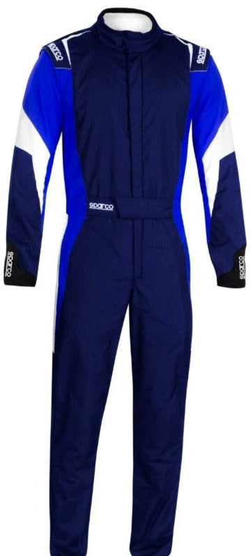 Sparco-Competition-Race-Suit-Navy/Blue-Front-Image