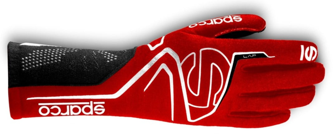 Sparco-Lap-Nomex-Gloves-Red/Black-image