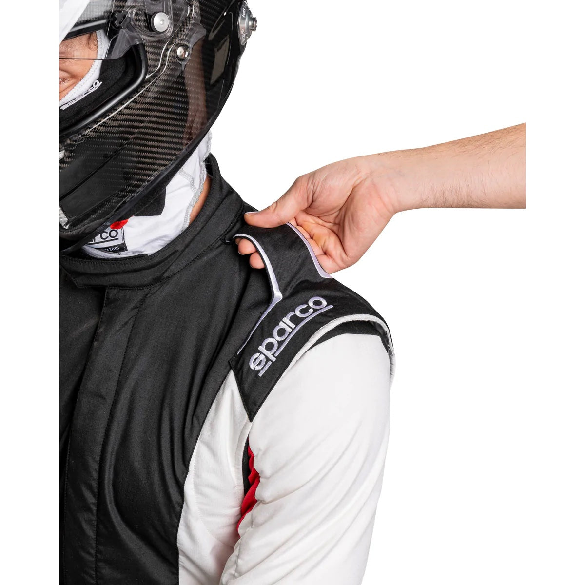 Sparco Competition USA Racing Suit Shoulder image