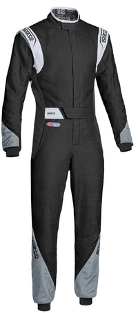 Thumbnail for Sparco Eagle RS8.2 Auto Race Fire Suit FIA 8856-2000 Black / Grey Image