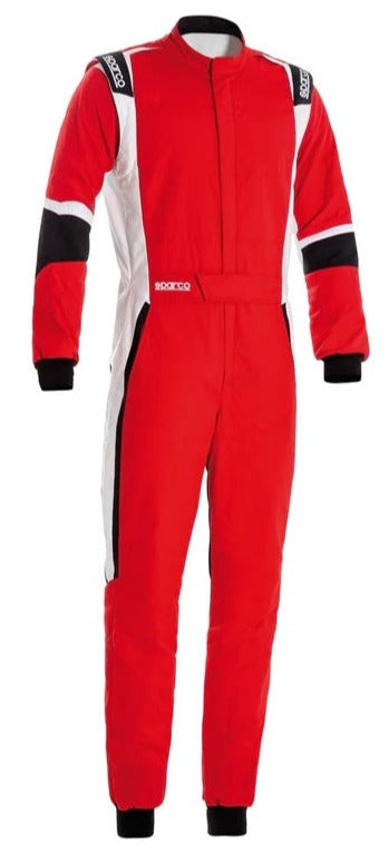 Sparco X-Light Race Suit Red / Black Front Image