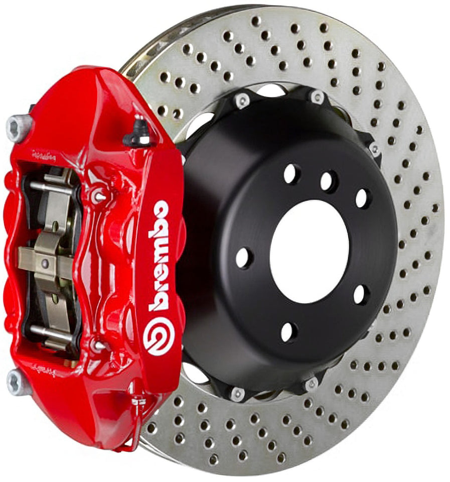 Brembo Rear 328x28 Rotors + Four Piston GT-M Calipers