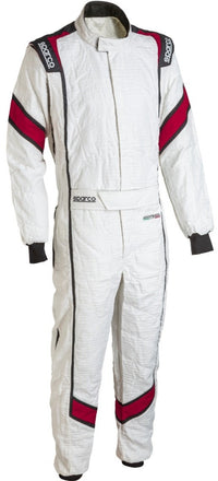Thumbnail for Sparco Eagle LT Race suit White Front Image