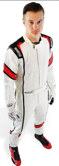 Thumbnail for Sparco Eagle LT Race suit White Will Ringwelski Image