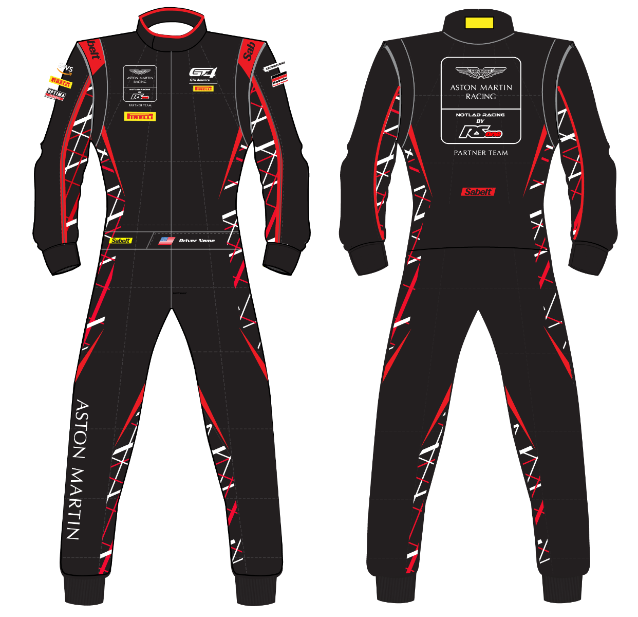 Sabelt Custom Superlight TS-10 Driver Race Suit Competition Motorsport