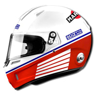 Thumbnail for Sparco Air Pro RF-5W Martini Helmet SIDE PROFILE IMAGE