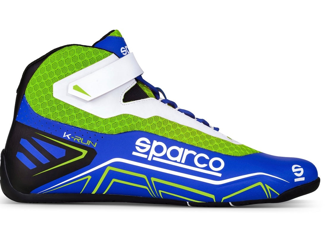 sparco_k-run_kart_racing_shoe_BLUE/GREEN/WHITE_IMAGE