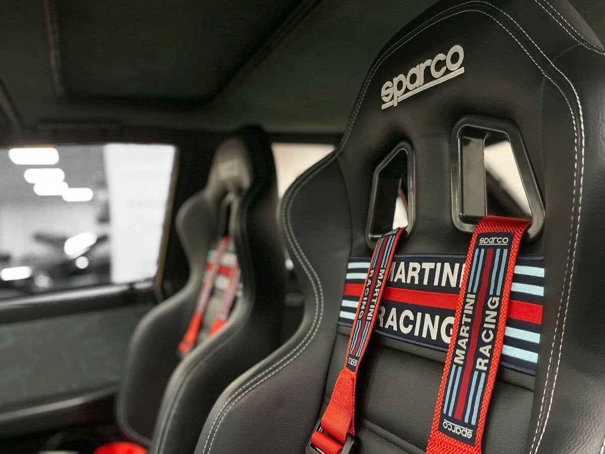 Sparco 6 Point Martini Racing Harness