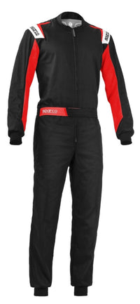 Thumbnail for sparco_rookie_kart_racing_suit_competition_motorsport_black_red_IMAGE