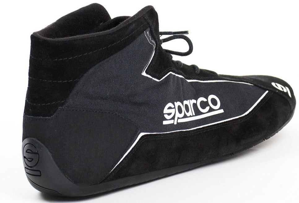 Sparco Slalom+ Fabric Racing Shoes Black / Black Profile Image