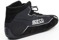 Thumbnail for Sparco Slalom+ Fabric Racing Shoes Black / Black Profile Image