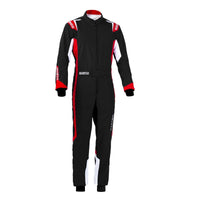 Thumbnail for sparco_thunder_kart_racing_suit_BLACK/RED_FRONT-IMAGE