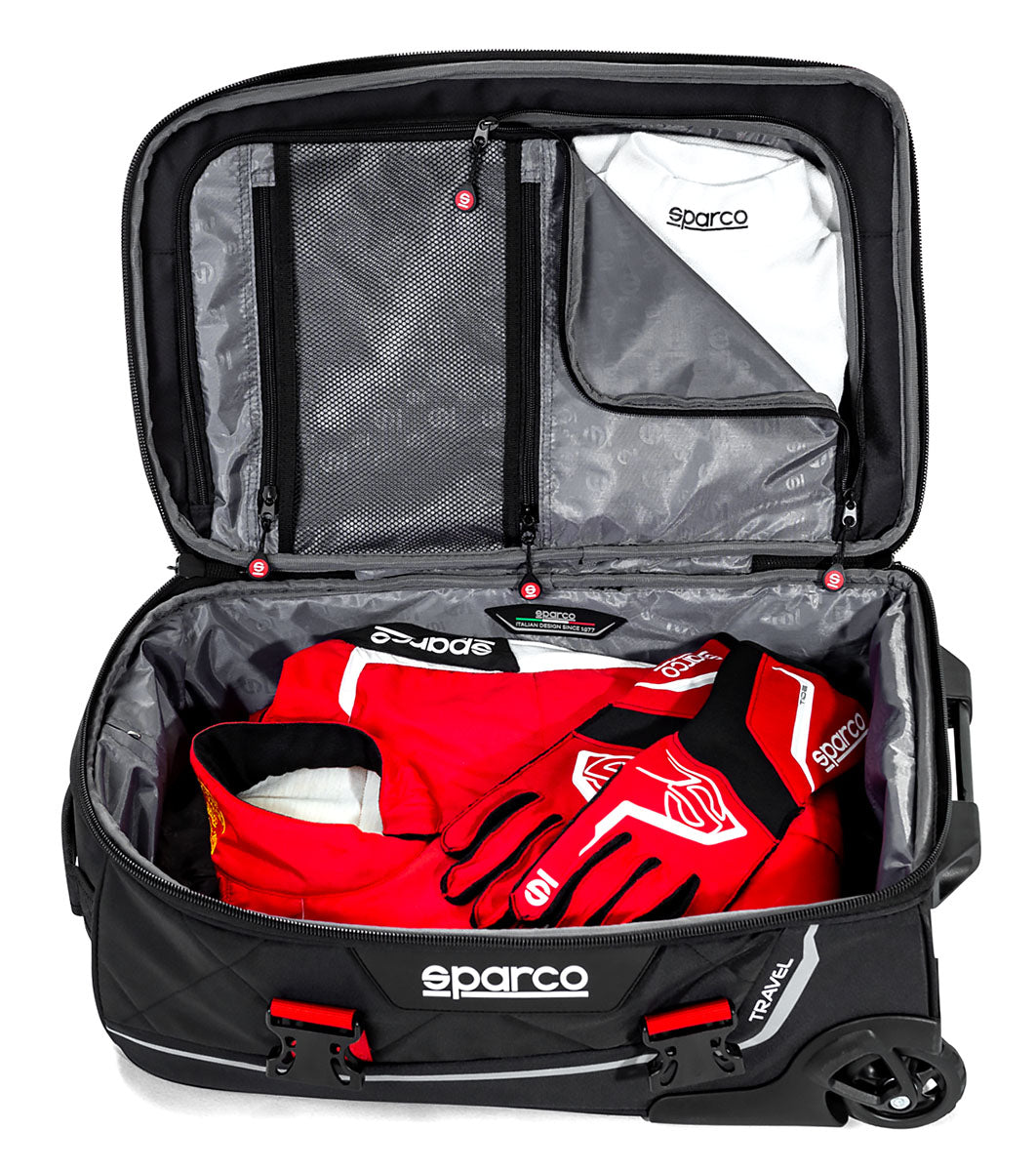 Sparco Travel Bag Black/Red Open image