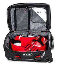 Thumbnail for Sparco Travel Bag Black/Red Open image