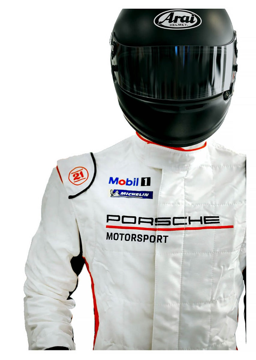 Stand21 Porsche Motorsports ST221 Air-S Race Suit Front Closeup image