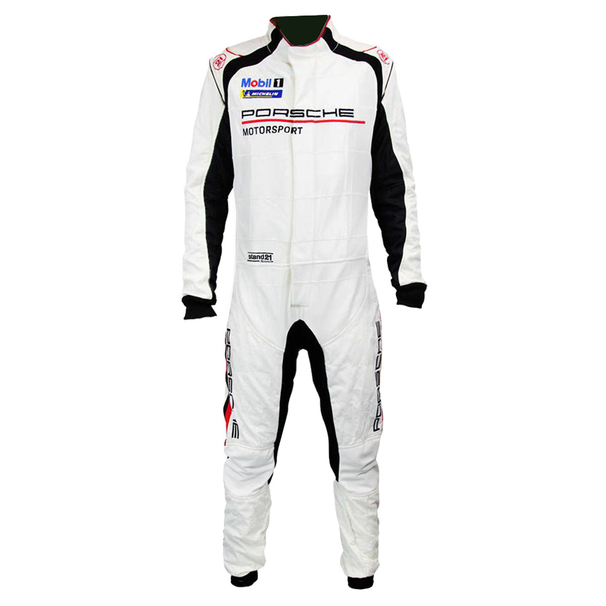Stand21 Porsche Motorsport La Couture Hybrid Race Suit White Image